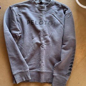 Peloton X ADIDAS Gray Crewneck Women's Sweater